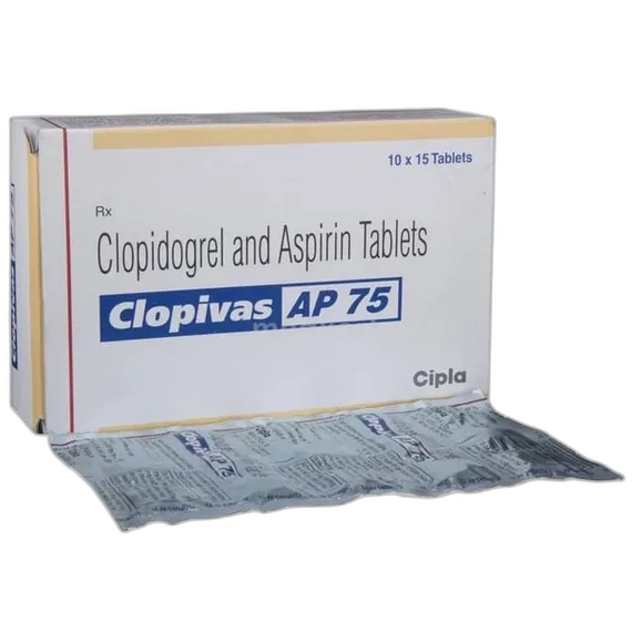 clopivas ap 75mg tablet 15's